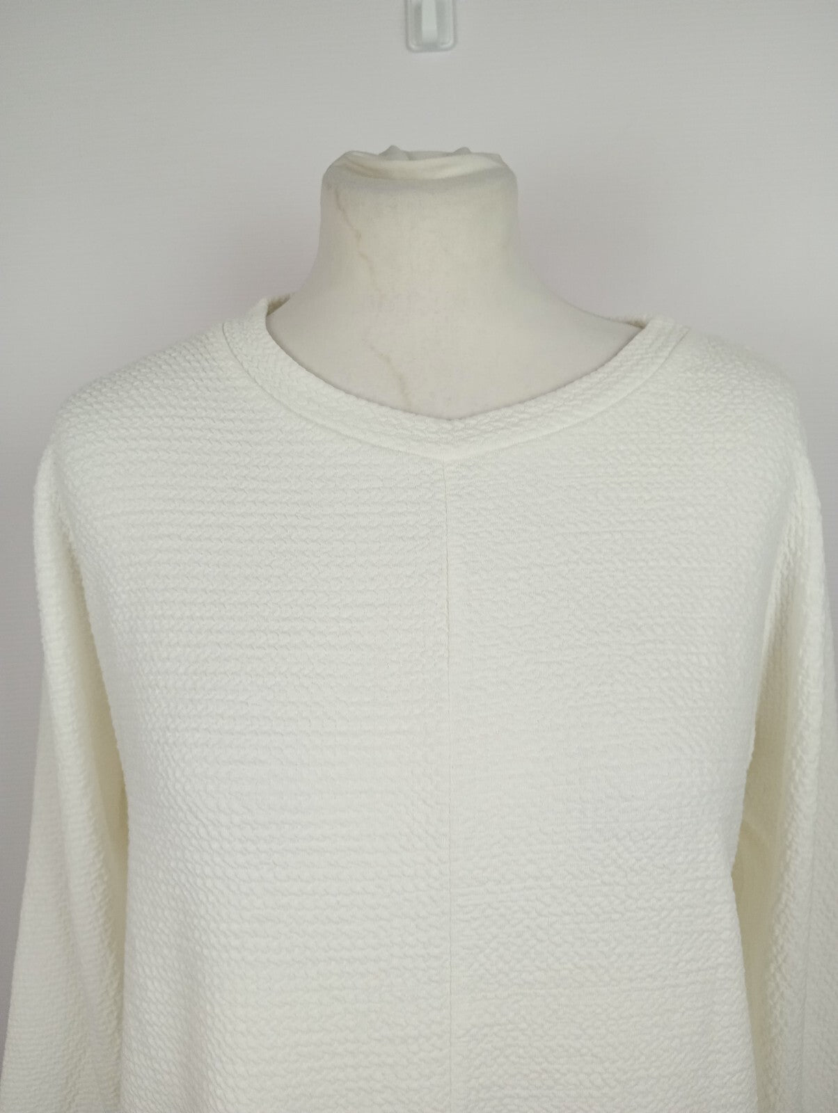 EK0768 Damen Pullover von Street One, weiß, Gr. 361