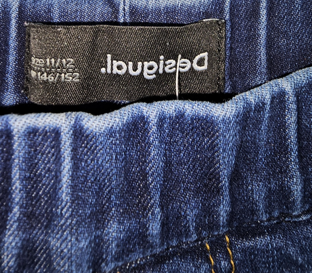 EK8003 Mädchen Jeans von Desigual, blau, Gr.146/ 1522