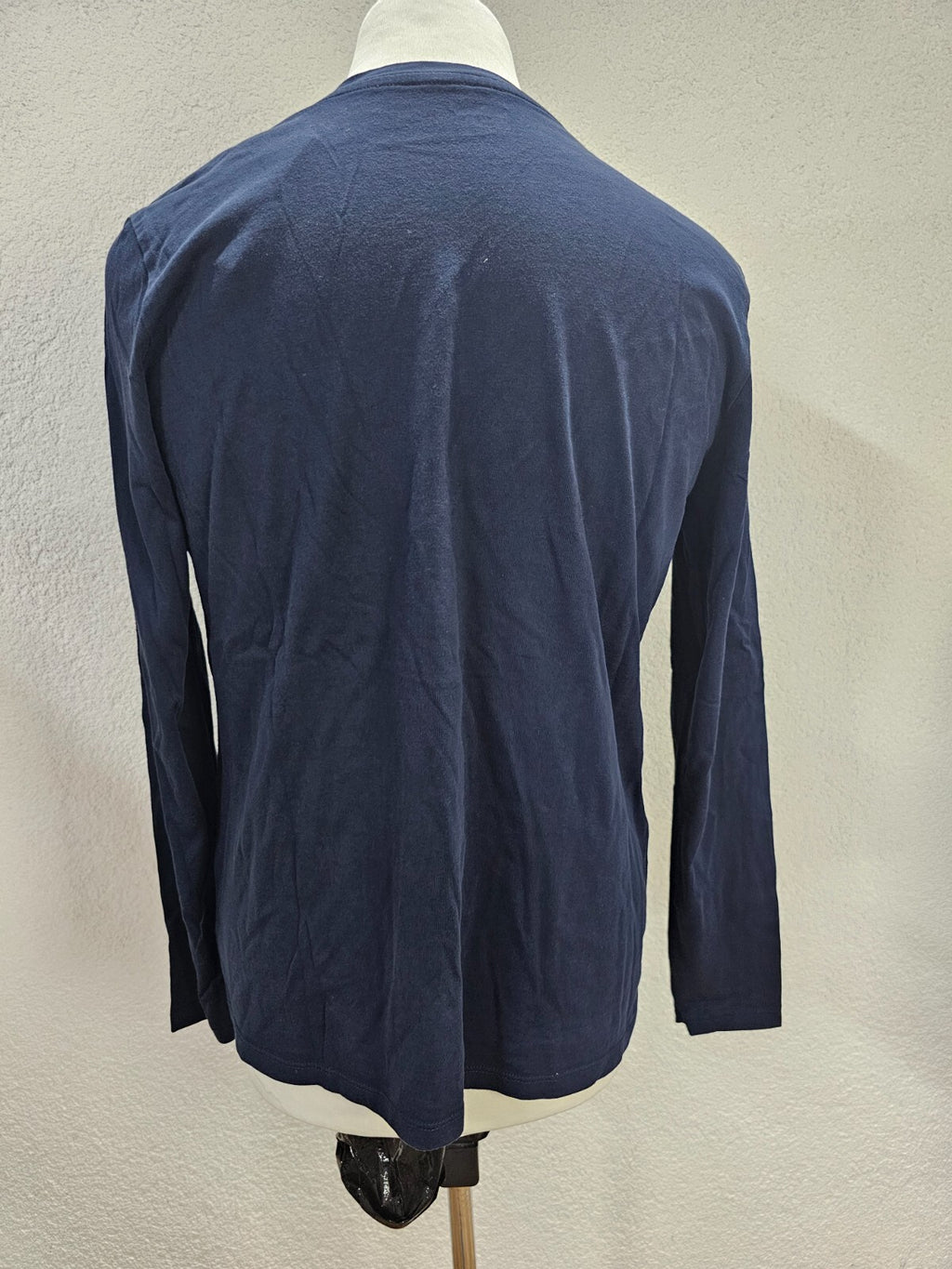 EK2709 Herren Langarmshirt von Lands End, dunkelblau, Gr. M2