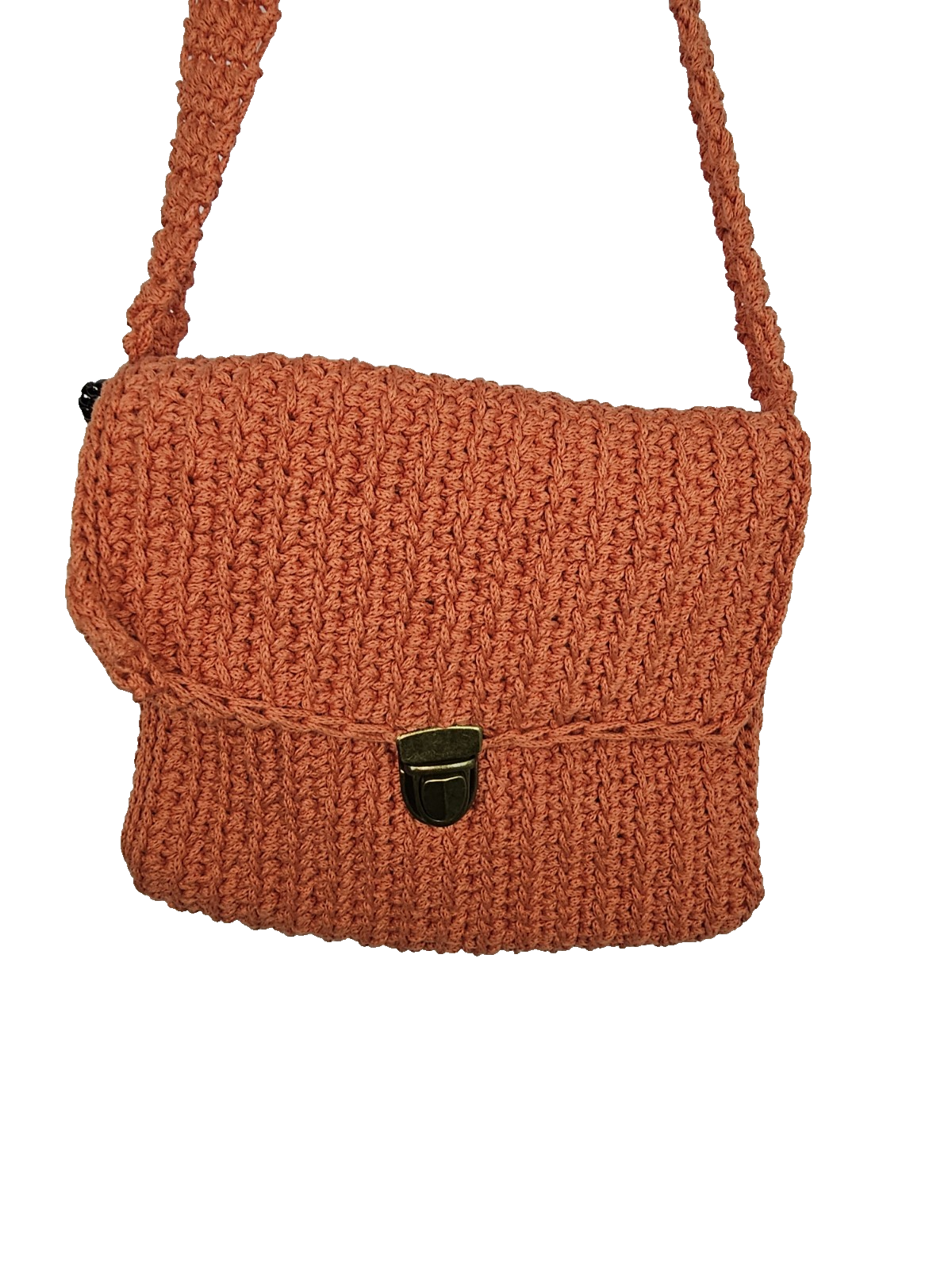EK7843 Handgemachte Damen Handtasche, Orange1