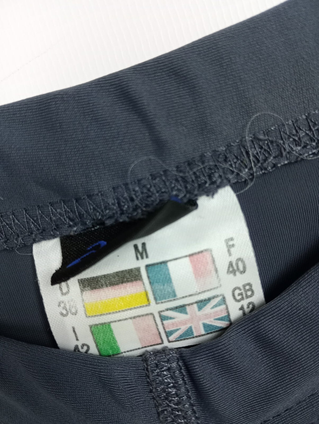 EK3570 Damen Sportleggings von asics, grau/blau, Gr. 385