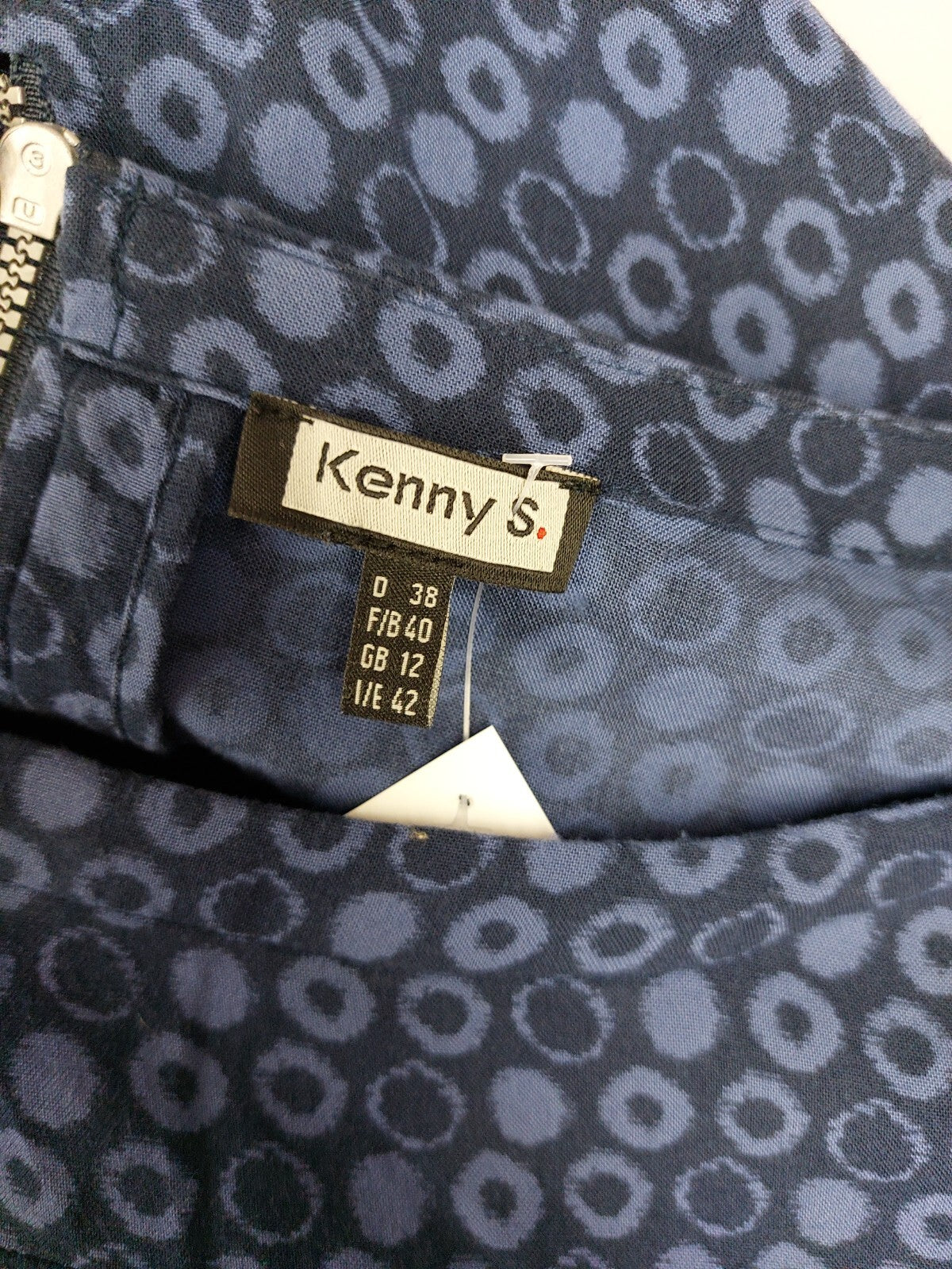 EK5103 Damen Langarmshirt von Kenny S. blau, Gr. 388