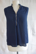 EK0323 Damen Bluse von Vero Moda, dunkelblau, Gr.XS0