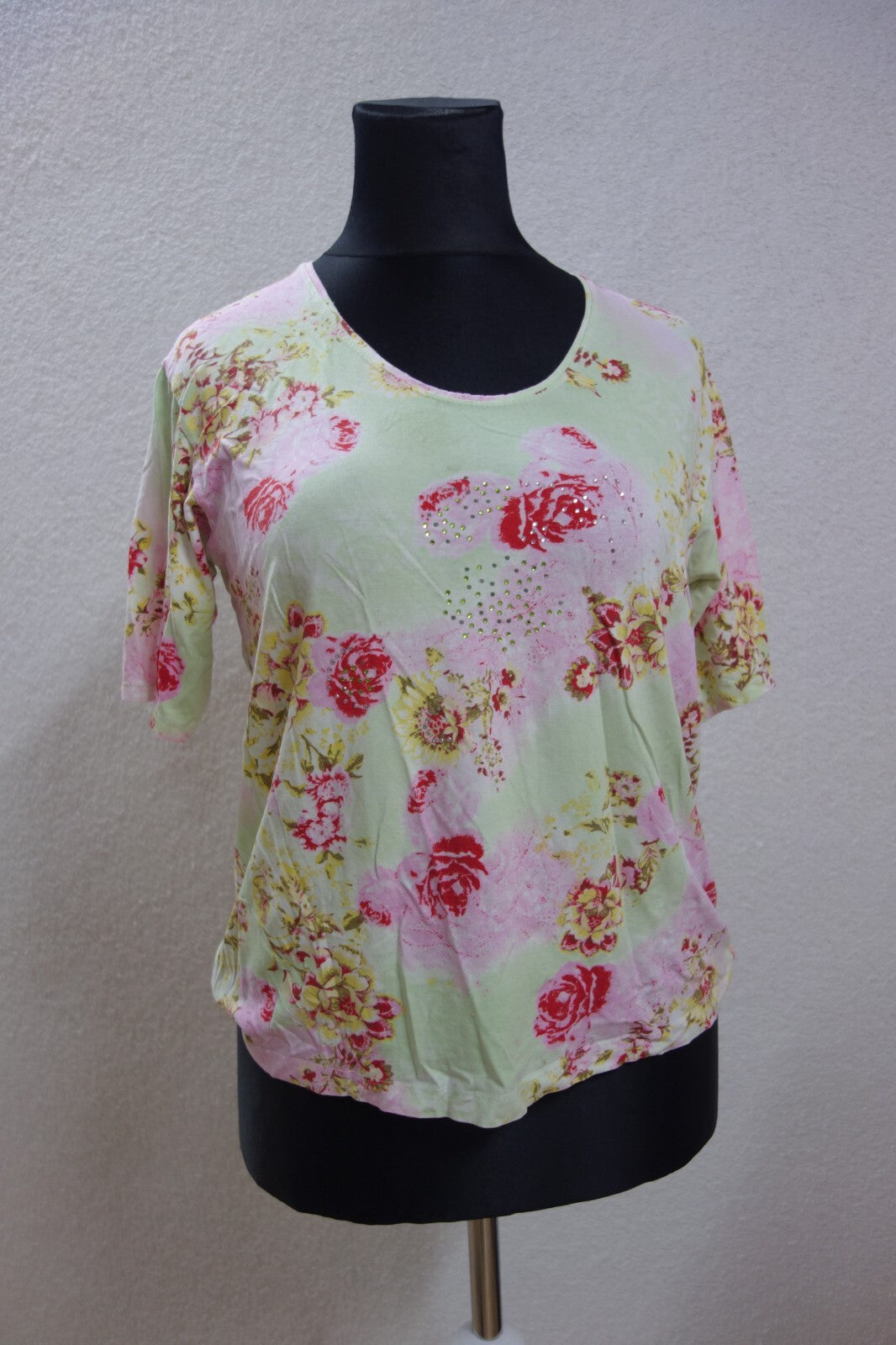 EK2715 Damen T-Shirt von Sonia Rykiel, Blumenmuster, Gr. 500