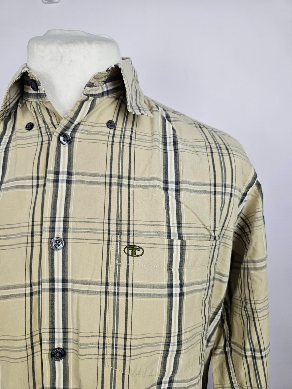 EK5417 Herren Tom Tailor, beige-grau, Gr.M2
