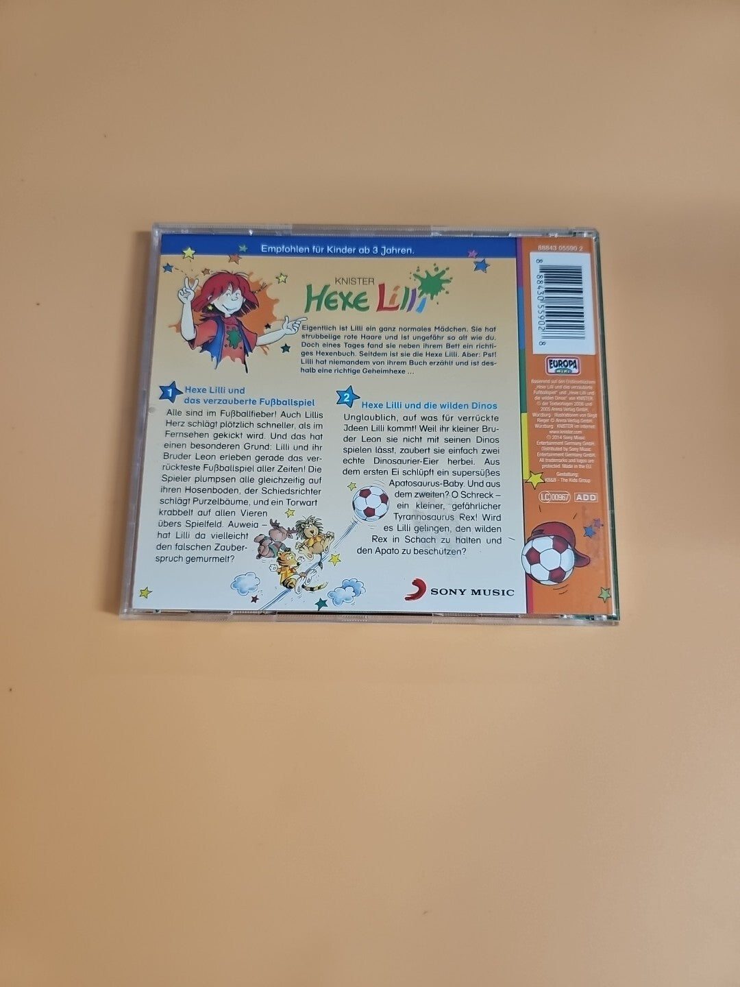 HEXE LILLI - Und das Verzauberte Fußballspiel - CD HÖRBUCH - NEU (#539) 1001
