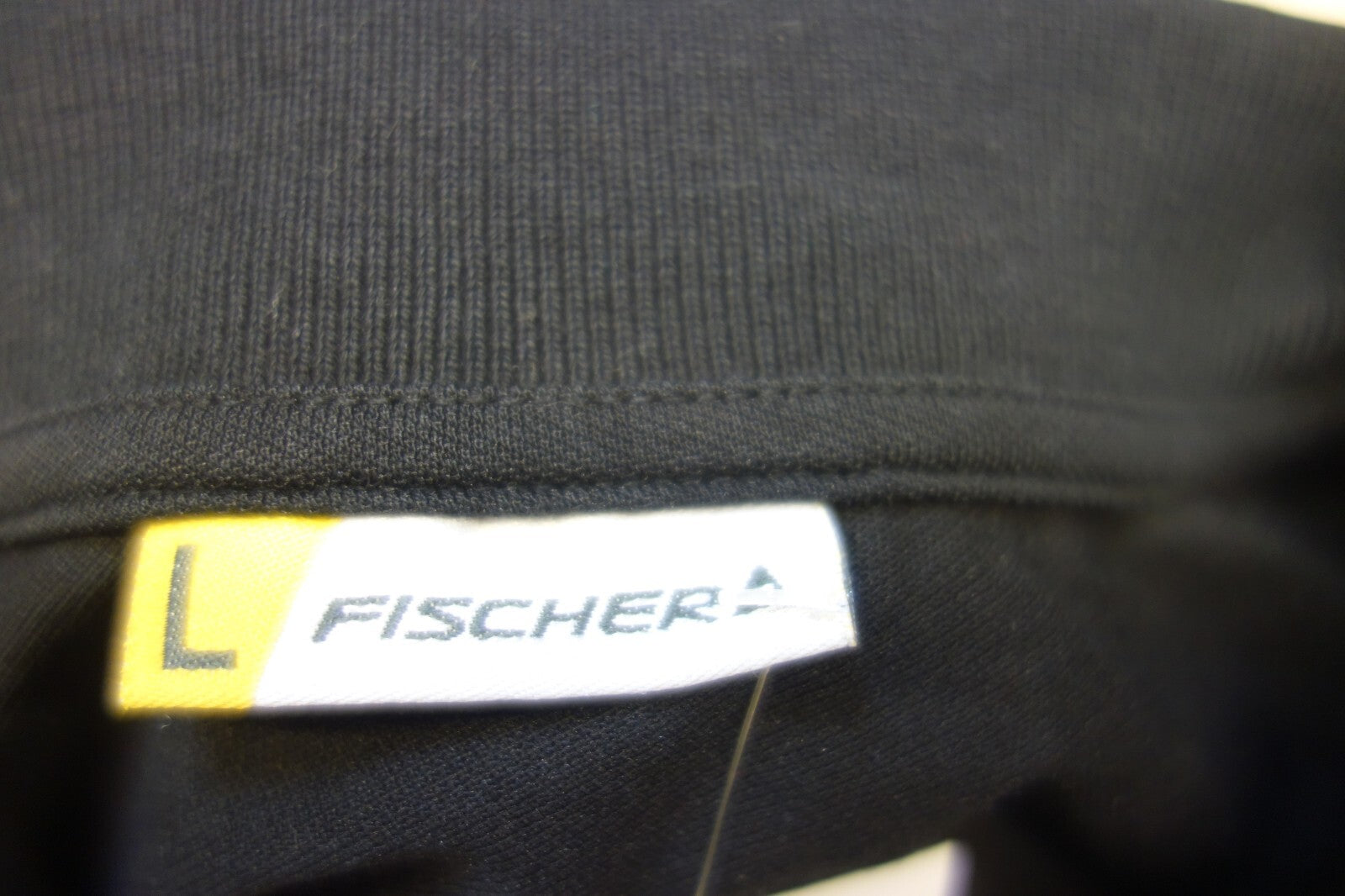 EK4191 Herren Polo von Fischer, schwarz, L5