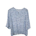 EK1562 Damen Bluse, Hellblau, Gr.M-L0