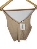 EK8301 Damen Stick Top Divided H&M Beige Gr.S0