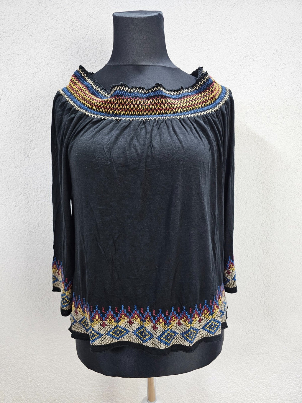 EK6062 Damen Buse von Adiva, schwarz, gr. XL0