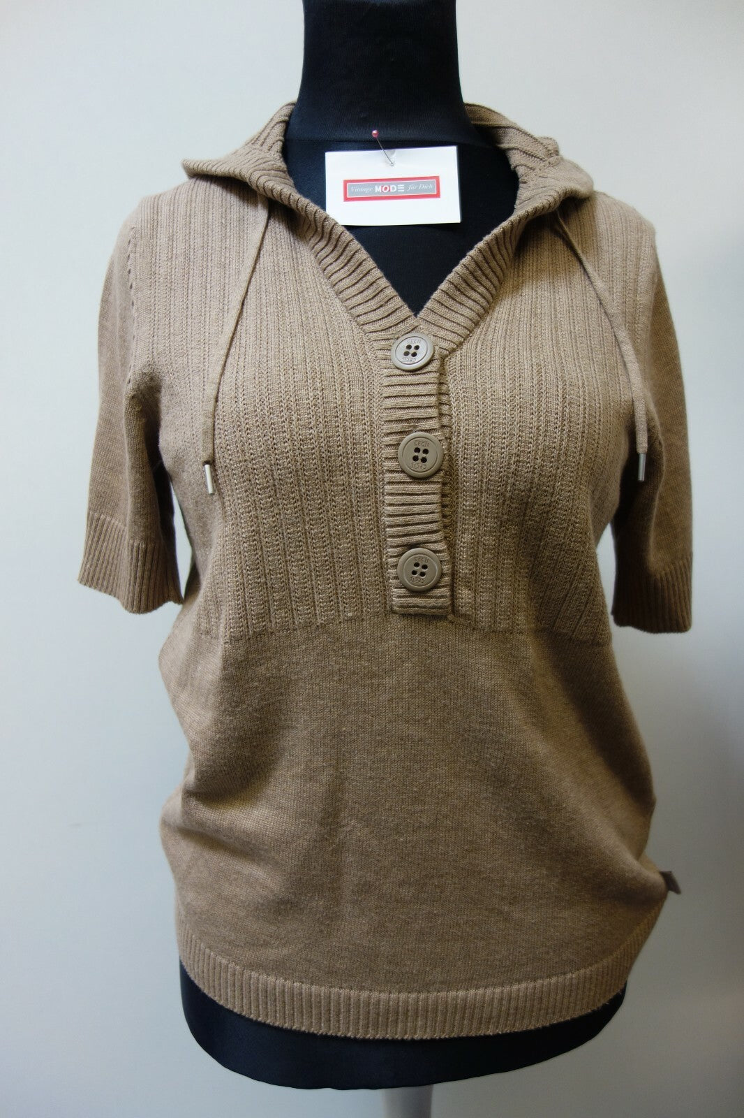 EK0350 Damen Strickoberteil von Cecil, hellbraun, L0