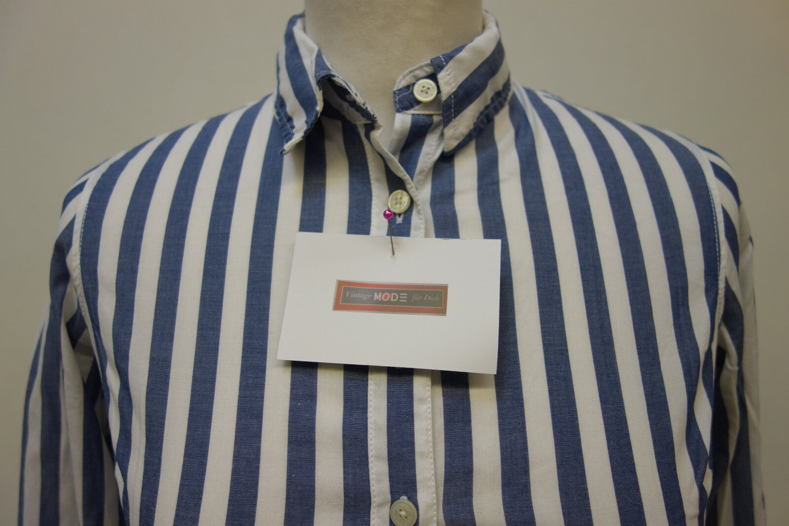 EK2535 Damen Bluse von Tommy Hilfiger, gestreift, Gr. 341