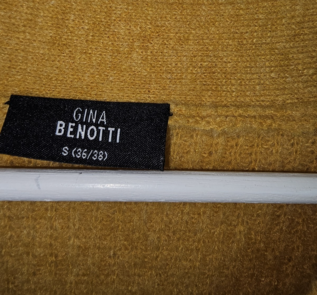 EK7788 Damen Pullover von Gina Benotti, gelb, Gr.S (36/38)3