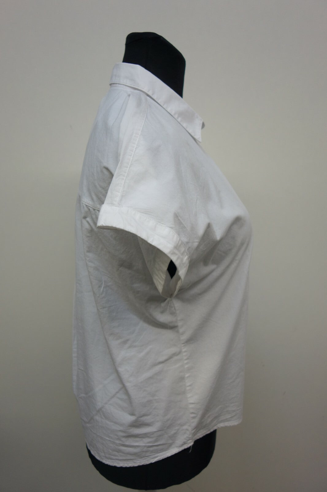 EK1032 Esprit Bluse  in weiß gr 42 kurzarm2