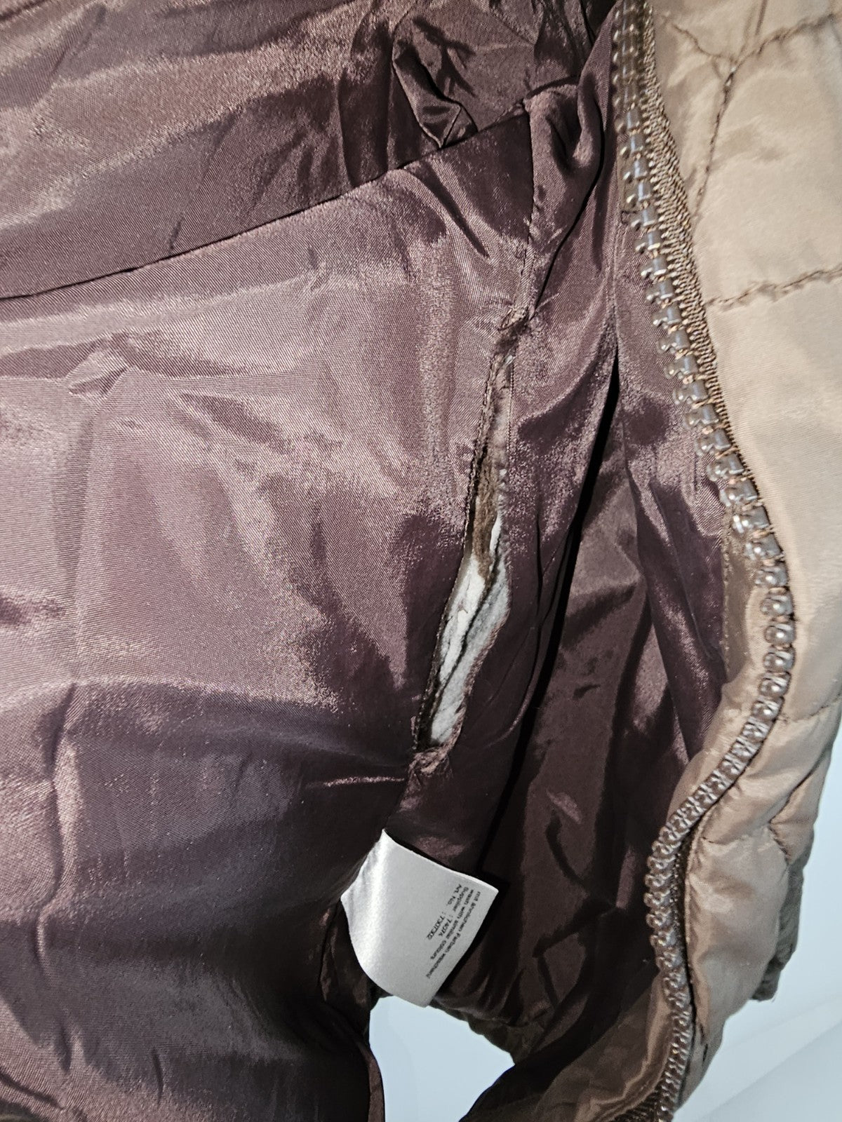 EK7635 Damen Steppjacke von Tom Tailor, Braun, Gr. M4