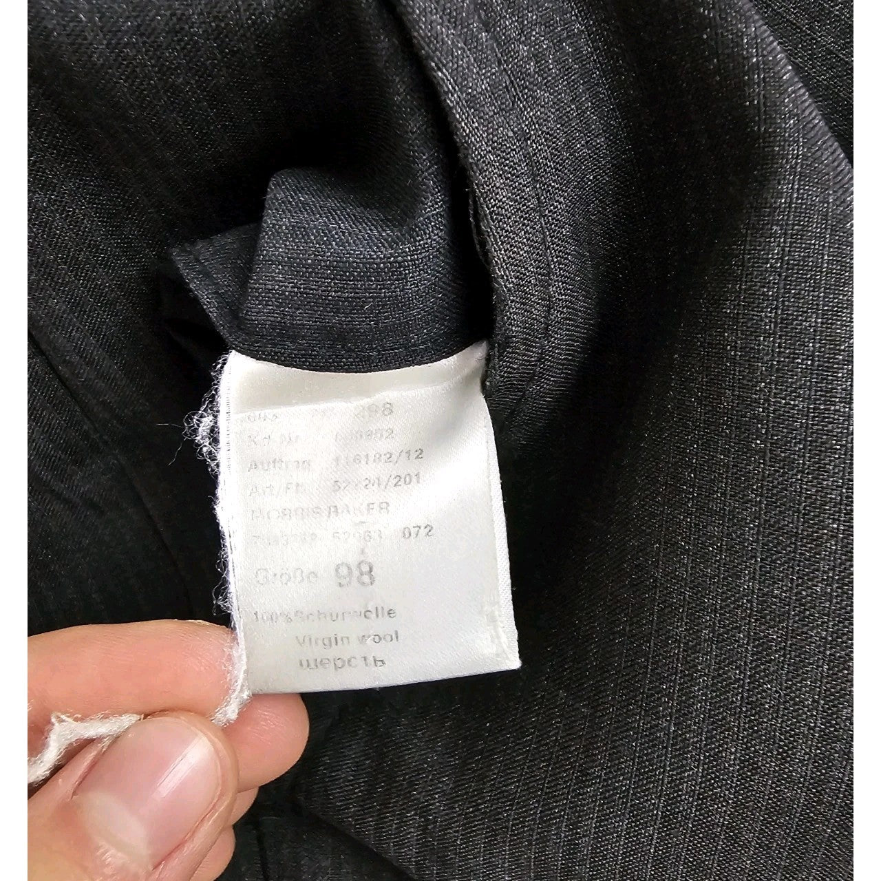 EK10658 Herren Anzug von Joop, Schwarz, Gr. 989