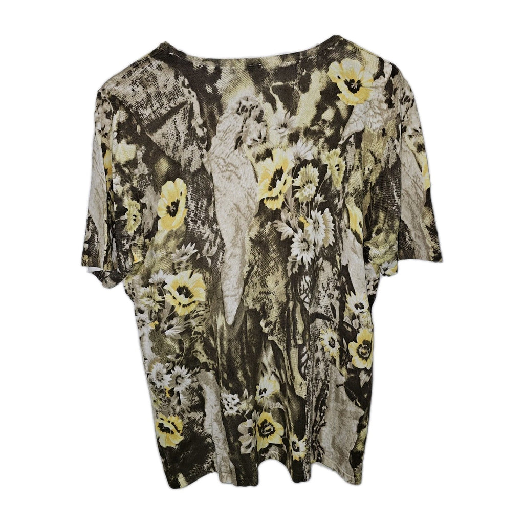 EK10281 Damen T-Shirt, braun-gelb, Gr.421