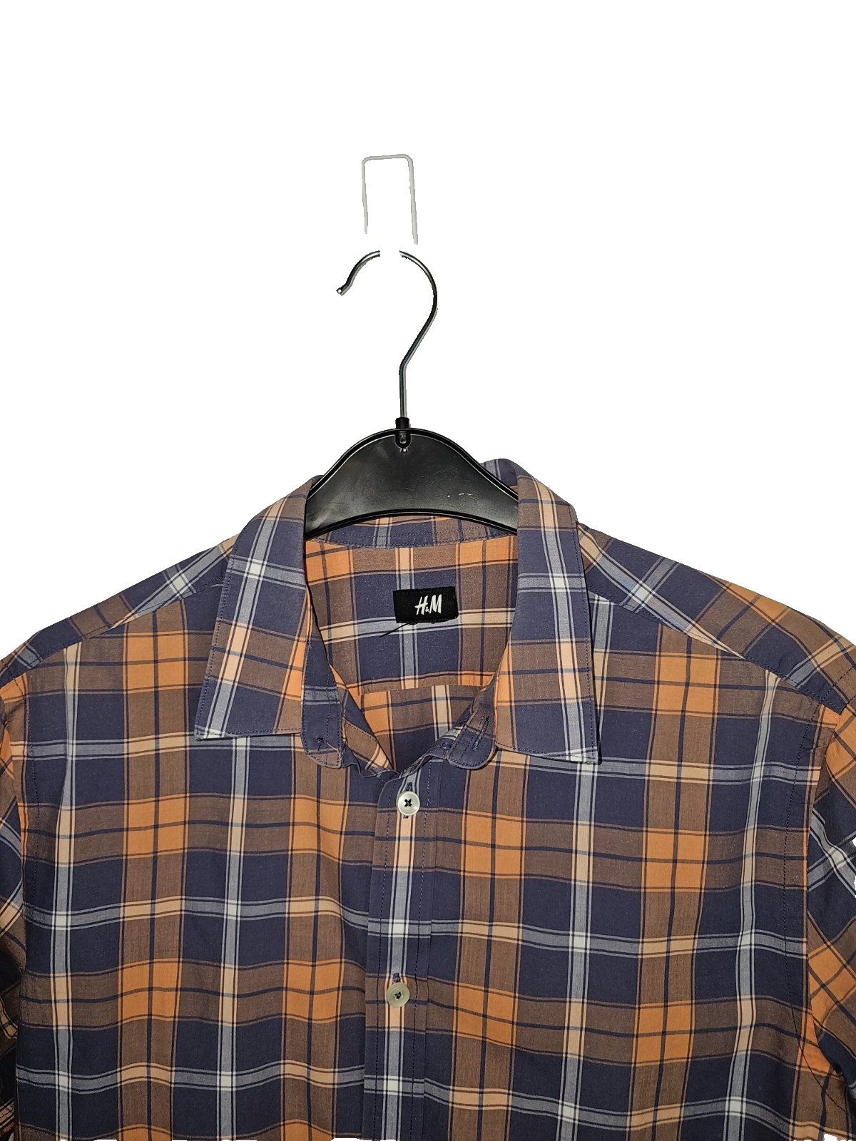 EK7069 Herren Hemd von H&M, Orange, Gr.XL1