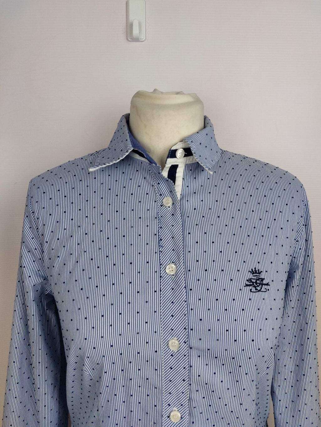 EK4885 Damen Bluse von Steilmann, blau, Gr. 362