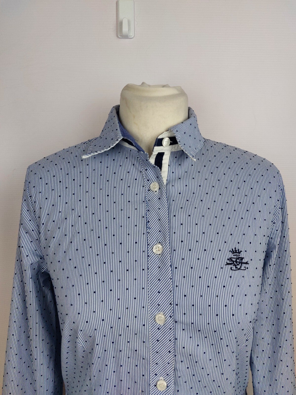 EK4885 Damen Bluse von Steilmann, blau, Gr. 362