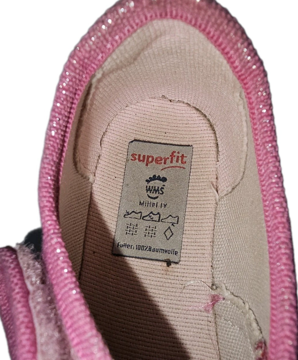 ES905 Mädchen Hausschuhe von SuperFit, rosa, Gr.242