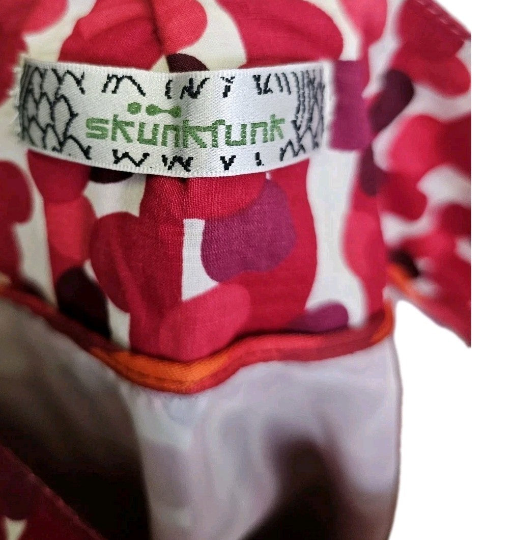 EK4018 Damen Rock, Rot Gepunktet Gr.M Skunkfunk1