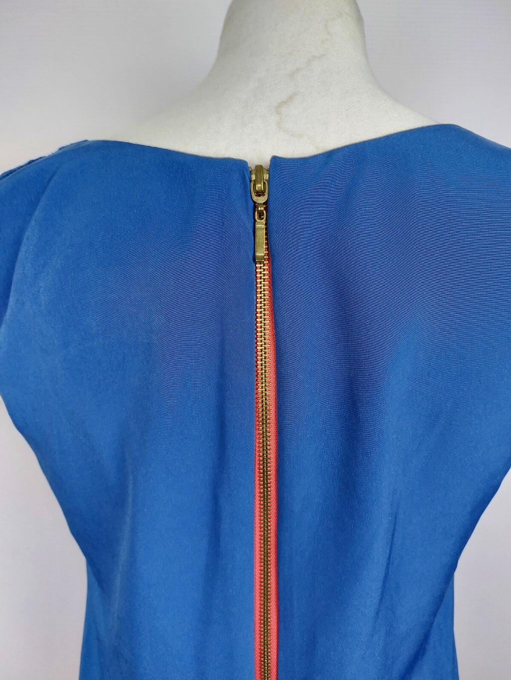 EK5049 Damen Kleid von ayhan, blau/rot, Gr. XL (fällt kleiner aus)5