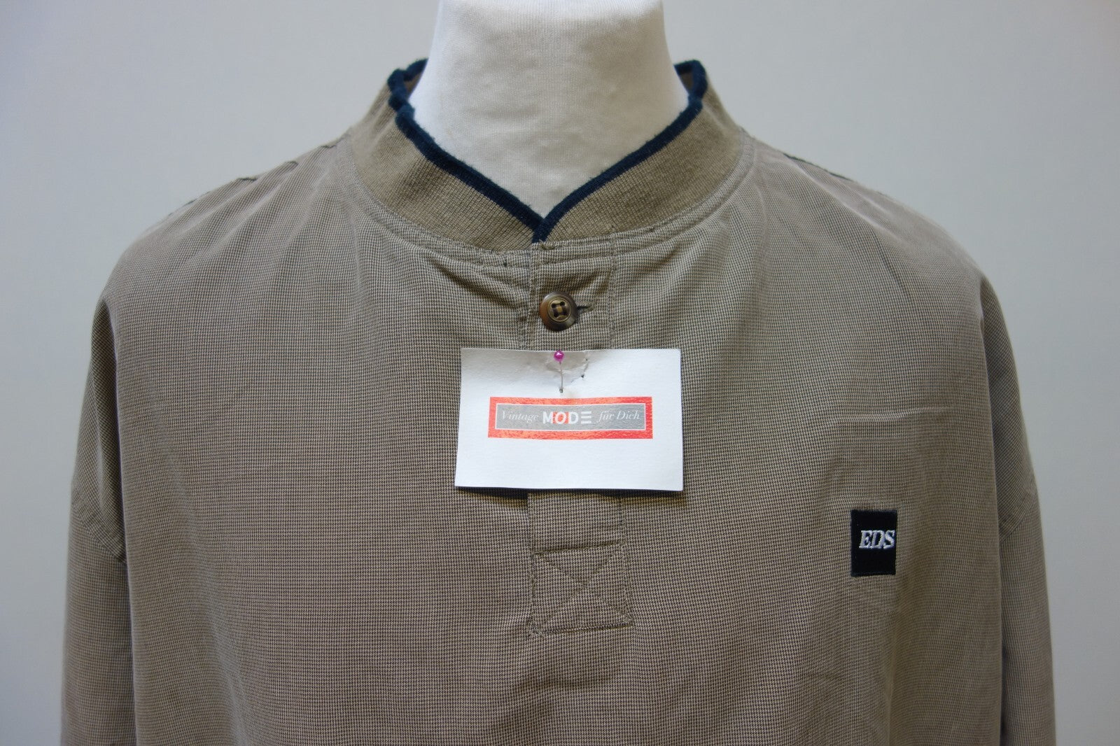 EK2280 Herren leichte Jacke "pull on" von Swingster, braun, kariert, Gr. XL1