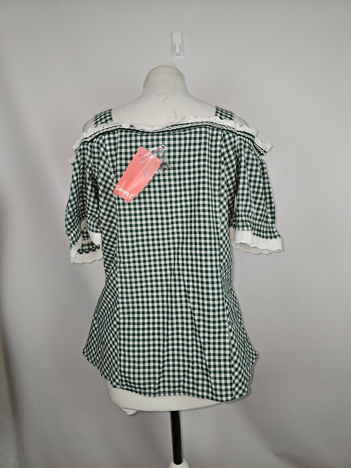 EK6401 Damen Bluse von Laura T., Grün, Gr.:405