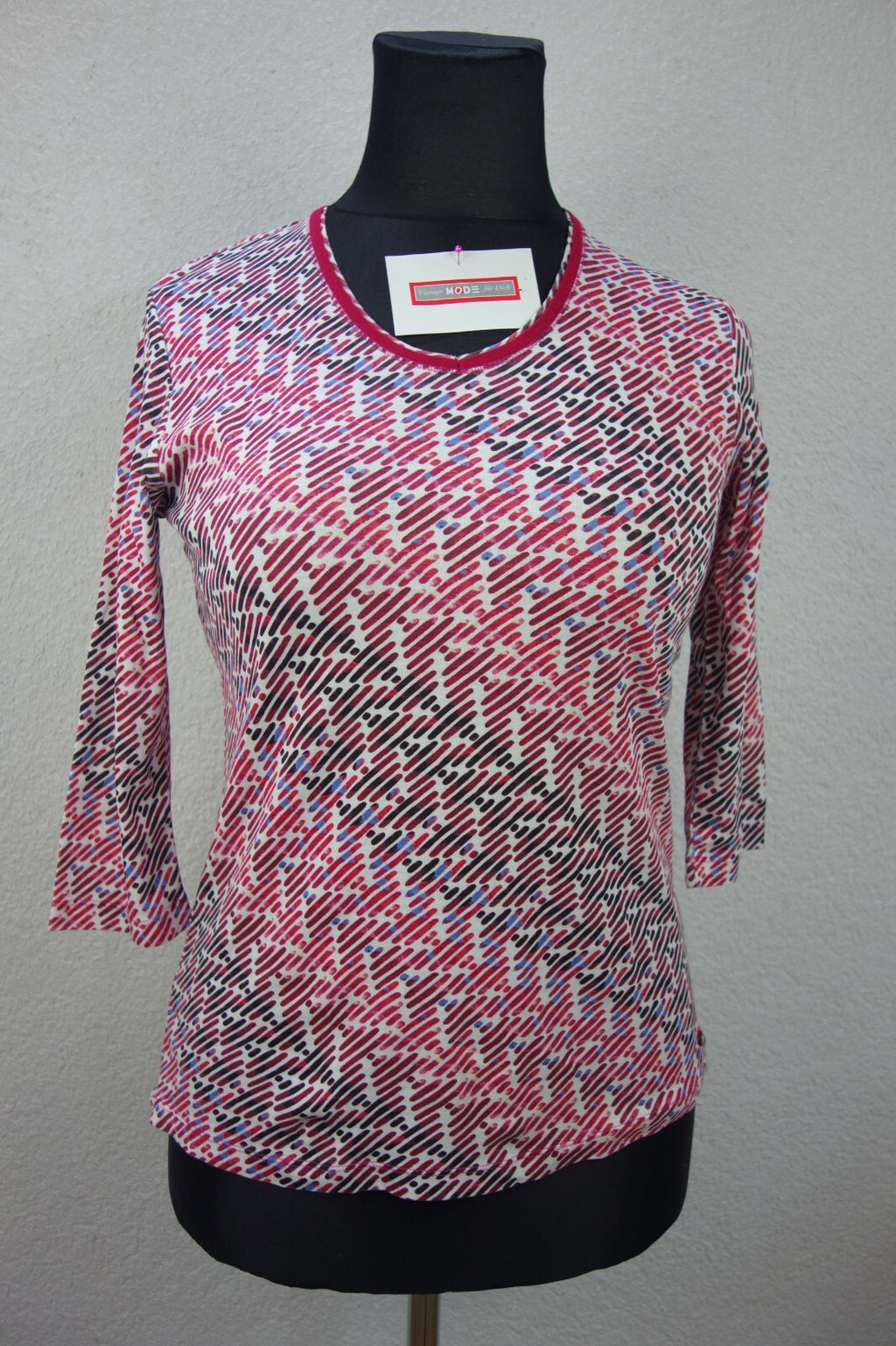 EK4223 Damen Pullover von Olsen, rot-weiß, Gr.380