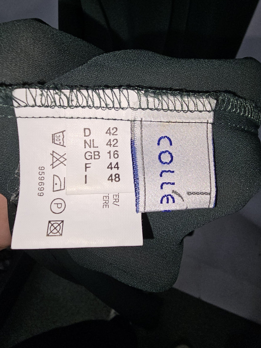 EK9584 Damen Kleid von Collection, Grün, Gr. 423