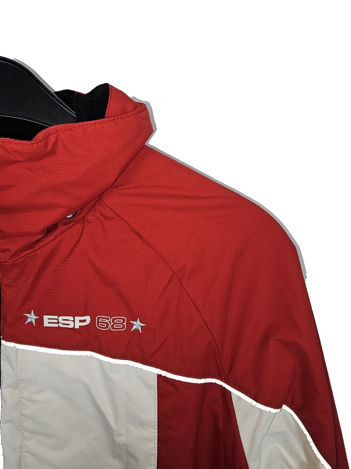 EK7587 Damen Jacke von Esprit Sports, rot-weiß, Gr.382