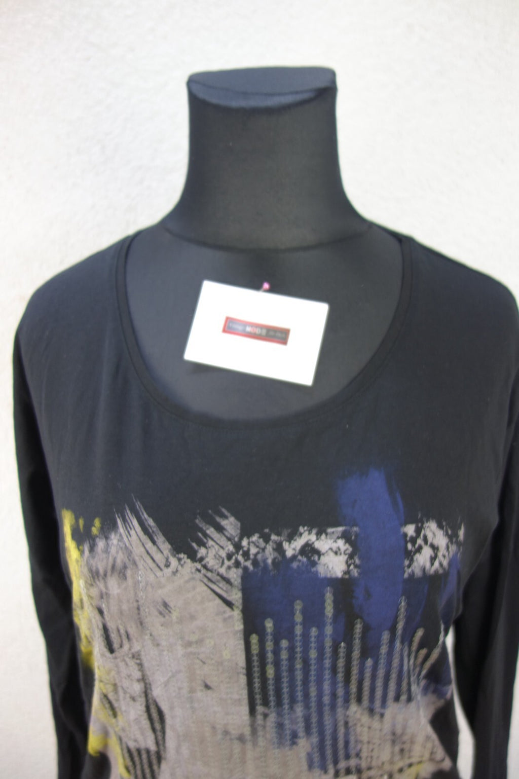 EK1572 Damen Langarmshirt von Taifun, schwarz, Gr. XL1