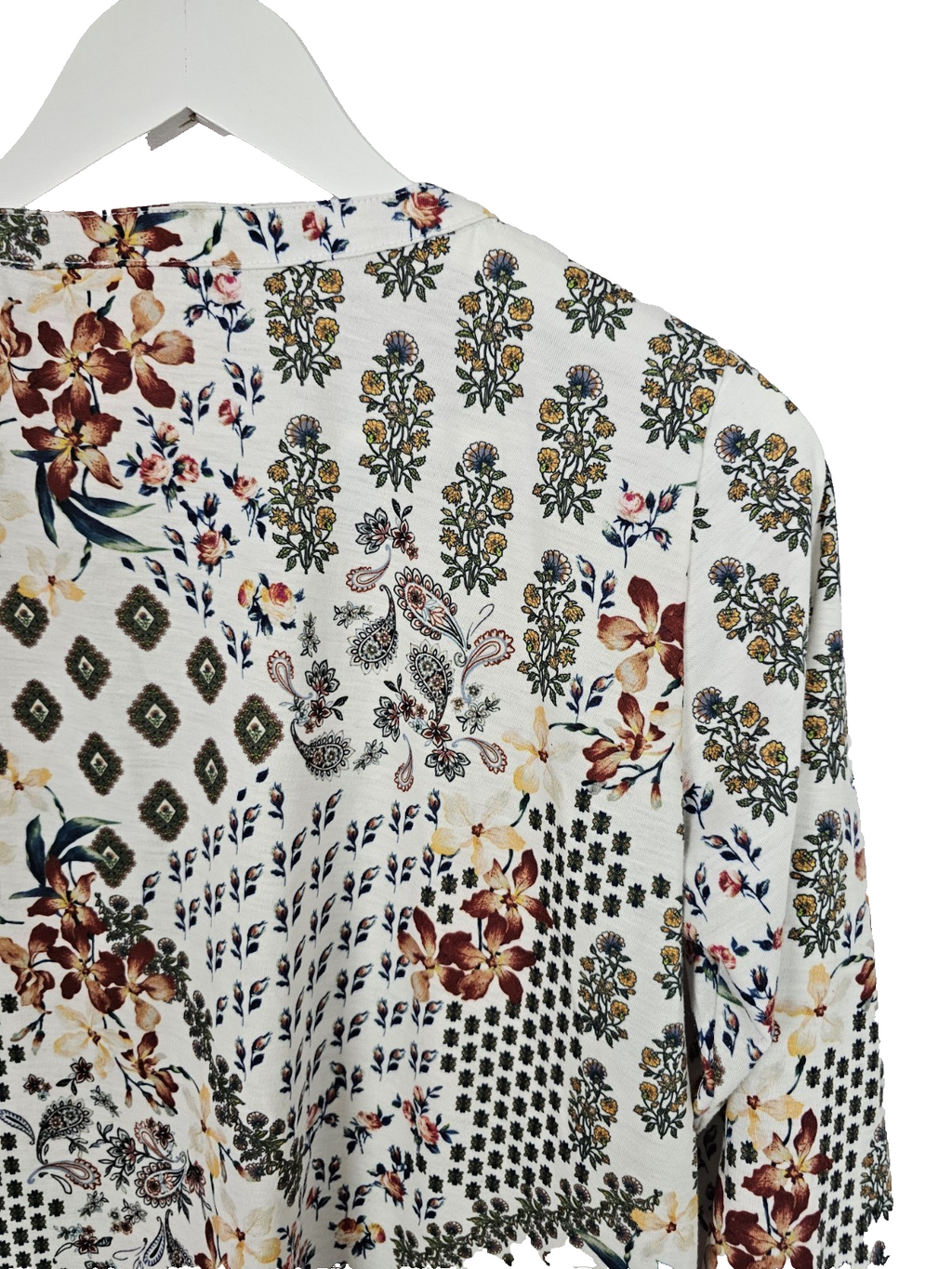EK8351 Damen Bluse von Paola, Mehrfarbig, Gr. 405