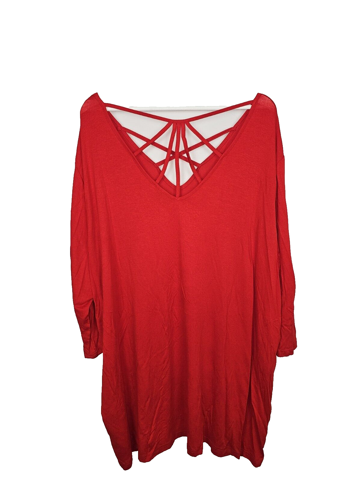 EK6827 Damen T-Shirt  von MiaModa, rot, Gr.XL2