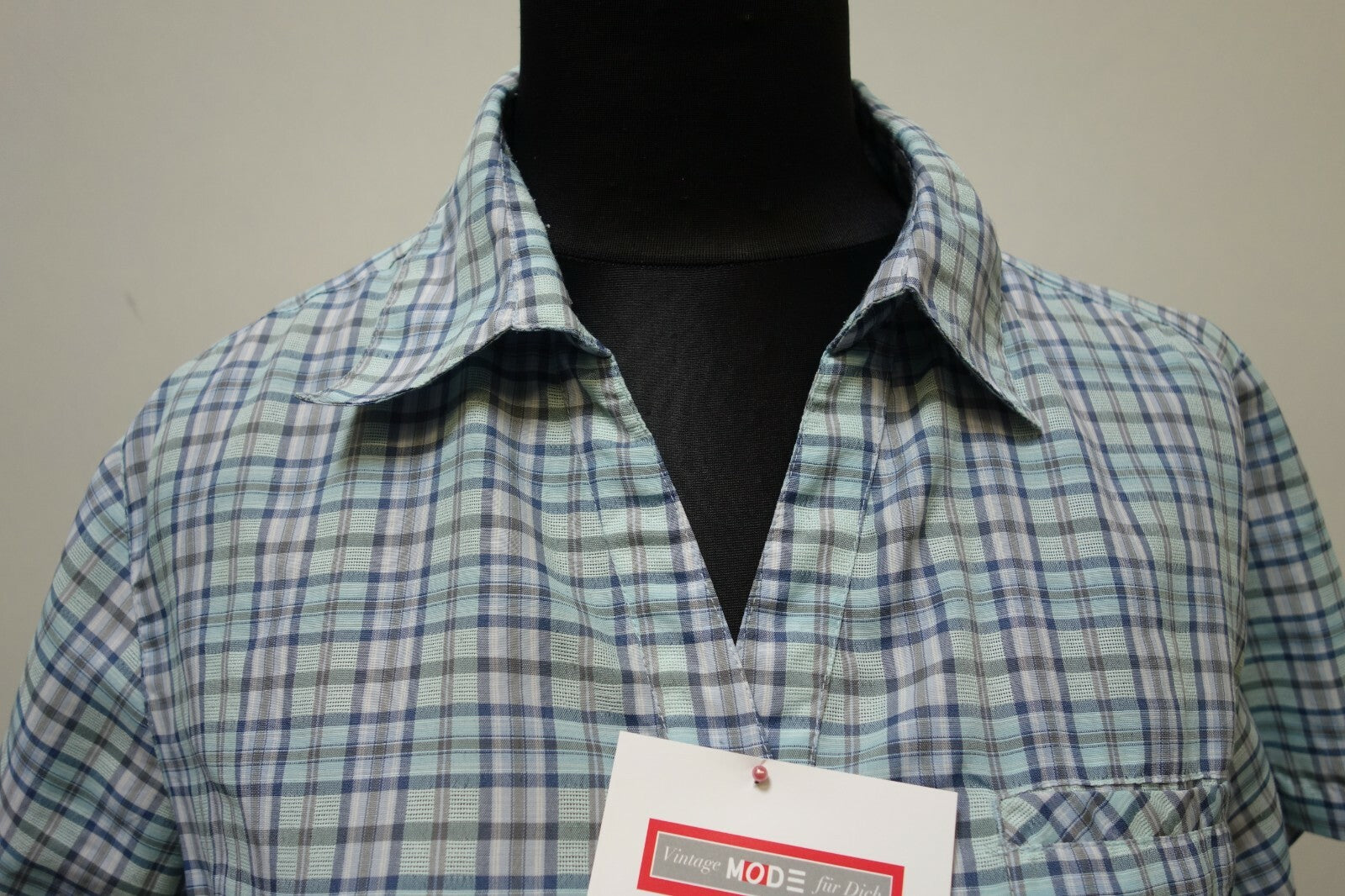 EK0773 Damen Bluse von maul, kariert, Gr 441