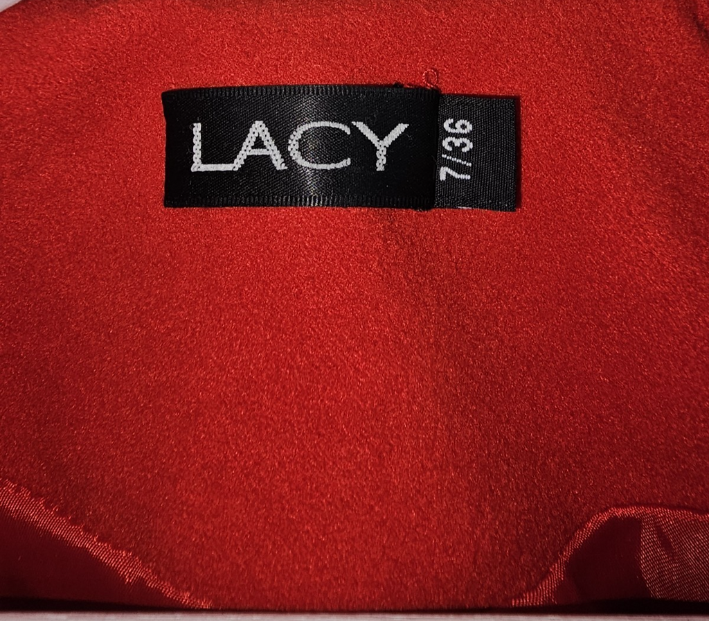 EK7728 Damen Zweiteiler von Lacy, rot, Gr.363