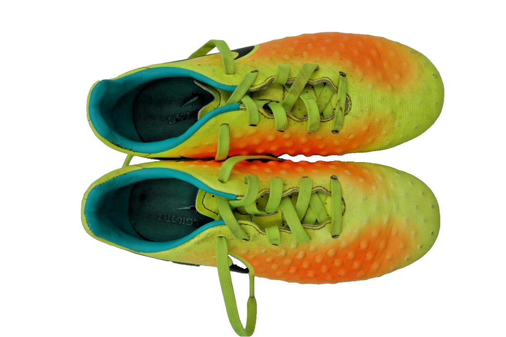 ES0054 Jungen Fußballschuhe Nike gelb-orange 31,55