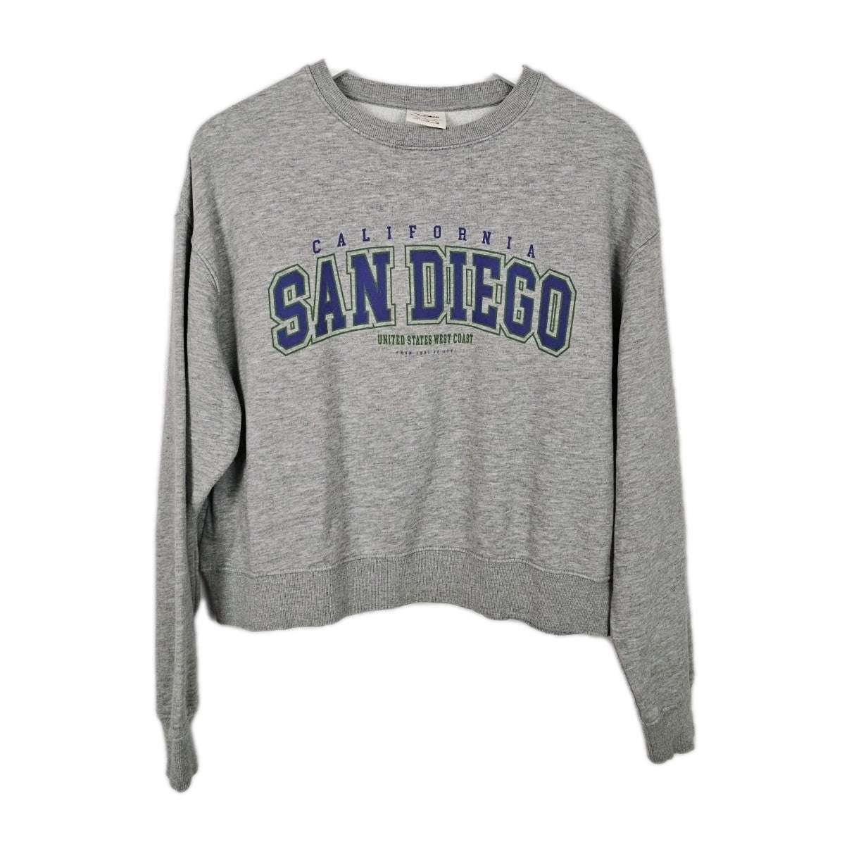 EK10910 Damen Pullover von Pull&Bear, Grau, Gr. M0