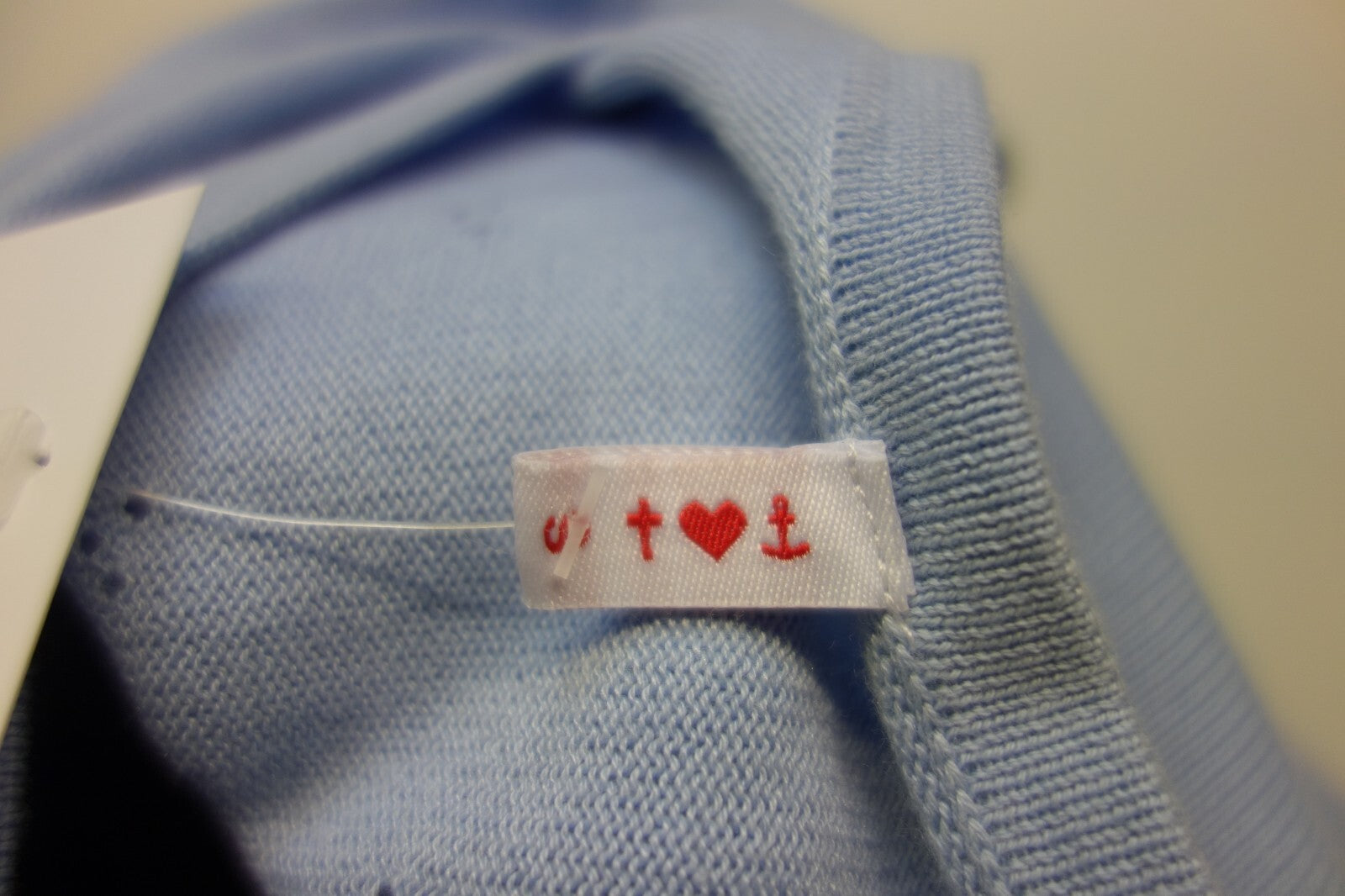 EK1981 Mädchen Strickjacke von BG, blau, Gr. S4