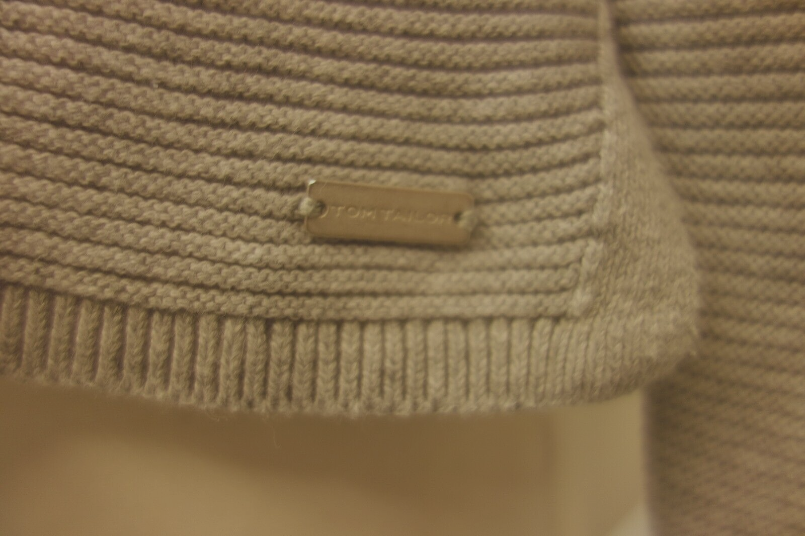 EK1966 Damen Pullover von Tom Tailor, grau, Gr. S4