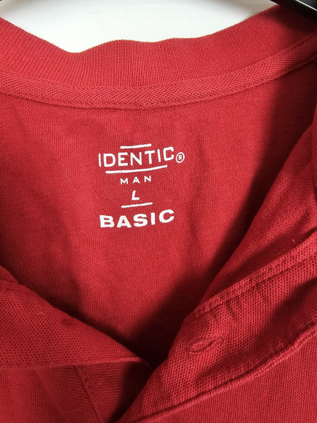 EK10237 Herren T-Shirt von Identic, rot, Gr.L2