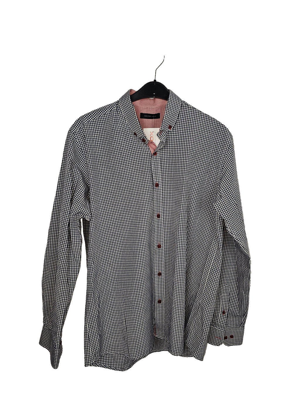 EK7477 Herren Hemd von Selected, Blau Karriert, Gr.XXL0