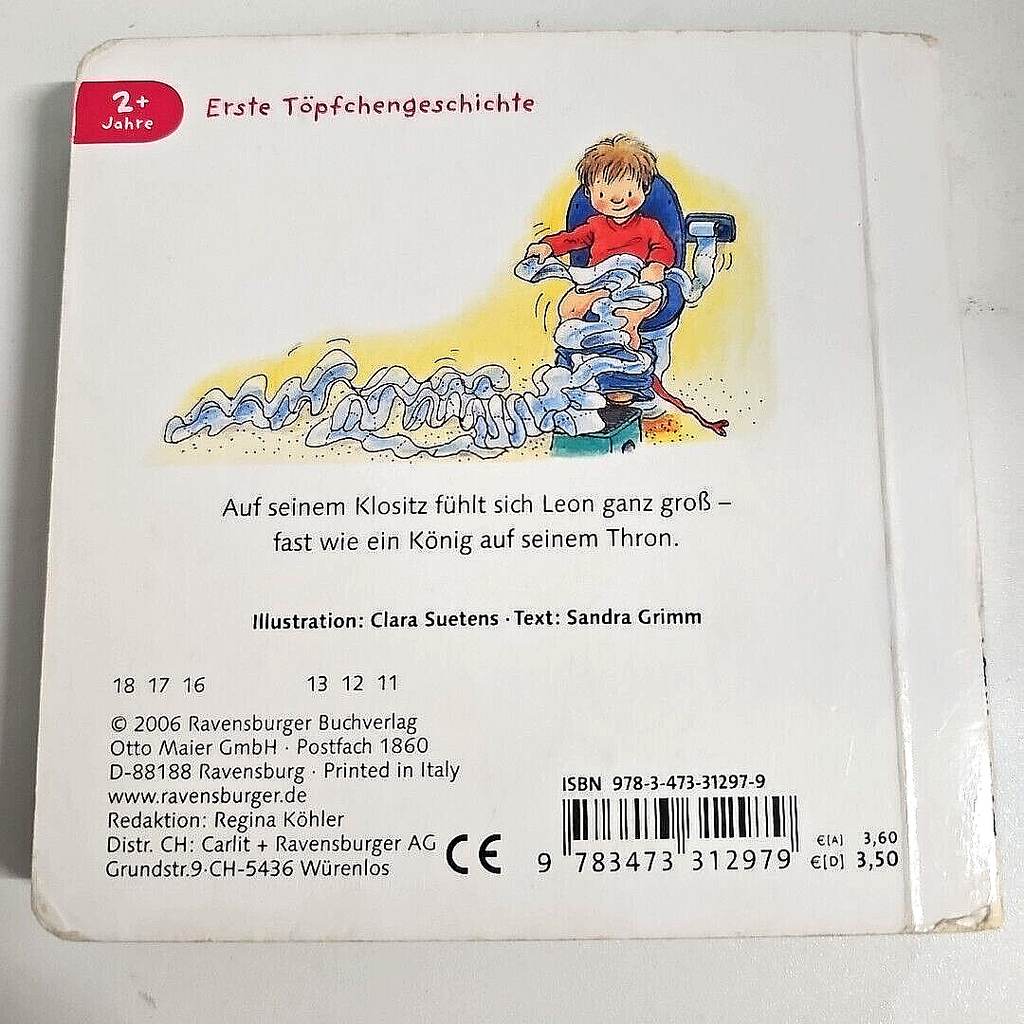 EB2457 Der kleine Klo-König von Sandra Grimm (2006, Kartonbuch)2