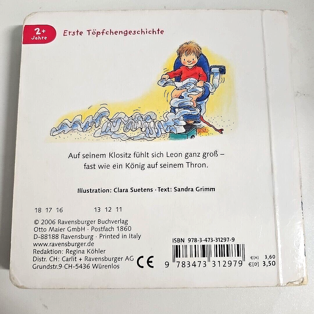 EB2457 Der kleine Klo-König von Sandra Grimm (2006, Kartonbuch)2