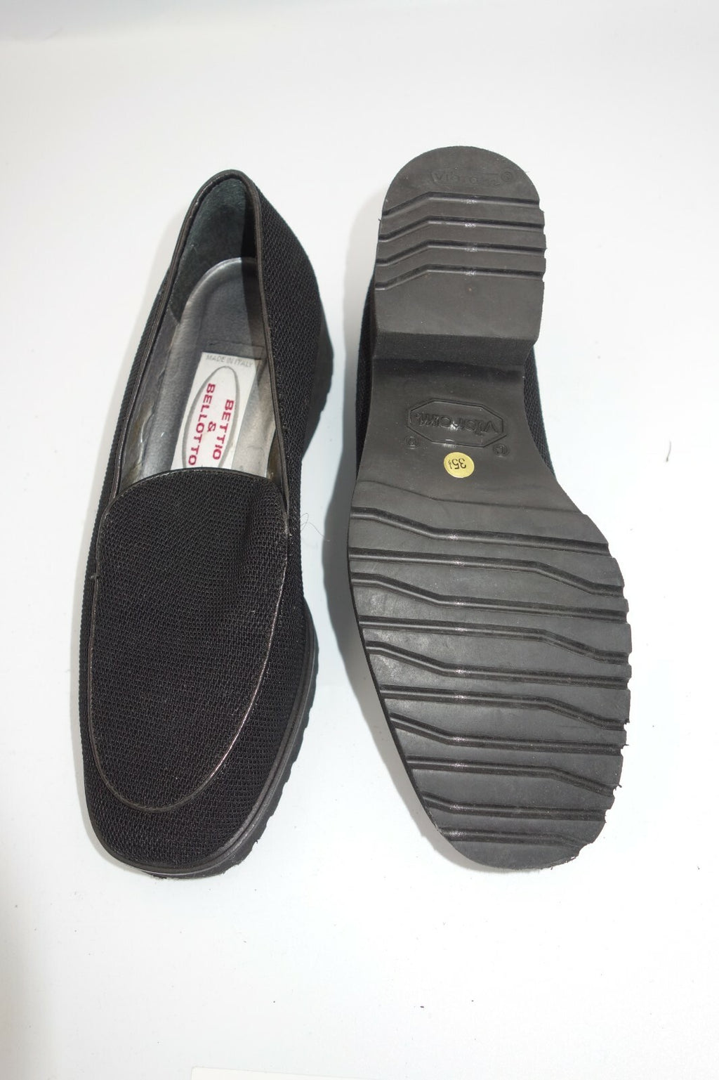 ES0109 Damen Halbschuhe von Bettio&Belotto, schwarz, 35,56