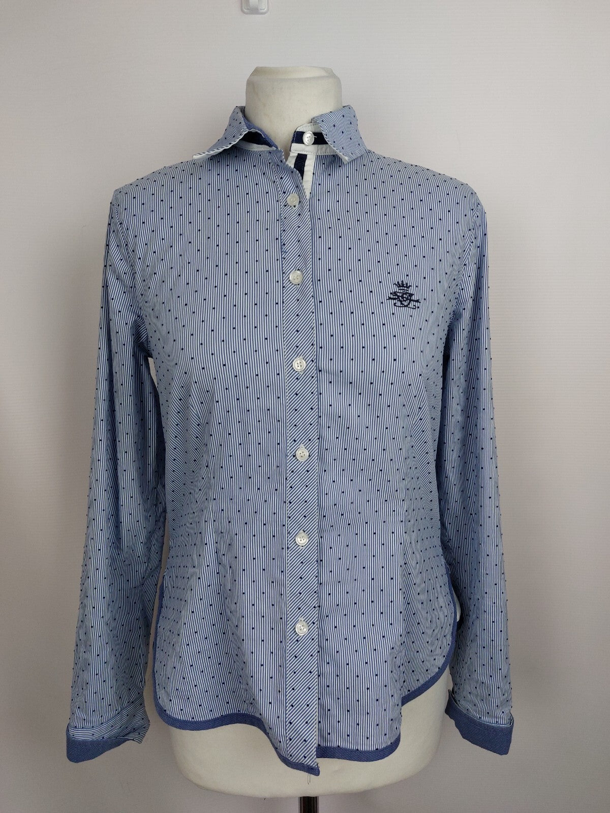 EK4885 Damen Bluse von Steilmann, blau, Gr. 360