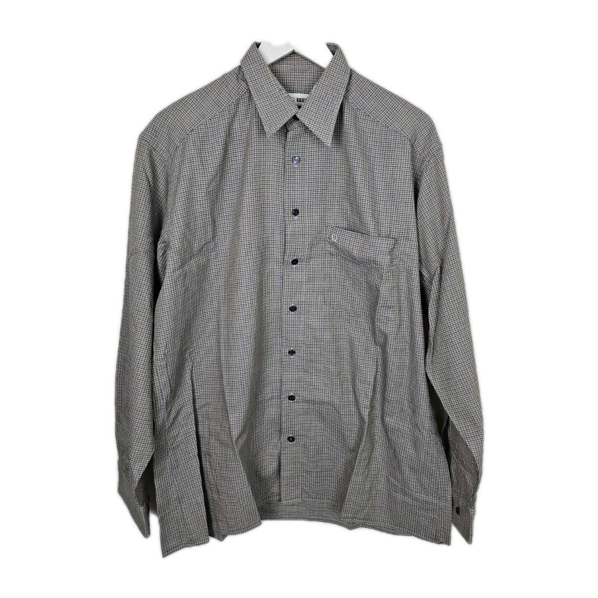 EK8997 Herren Hemd von Olymp, braun-grau, Gr. 420