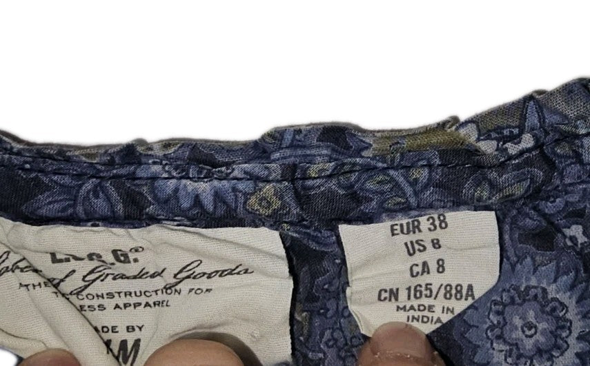 EK11235 Damen Bluse von L.O.G.G, Blau, Gr. 381