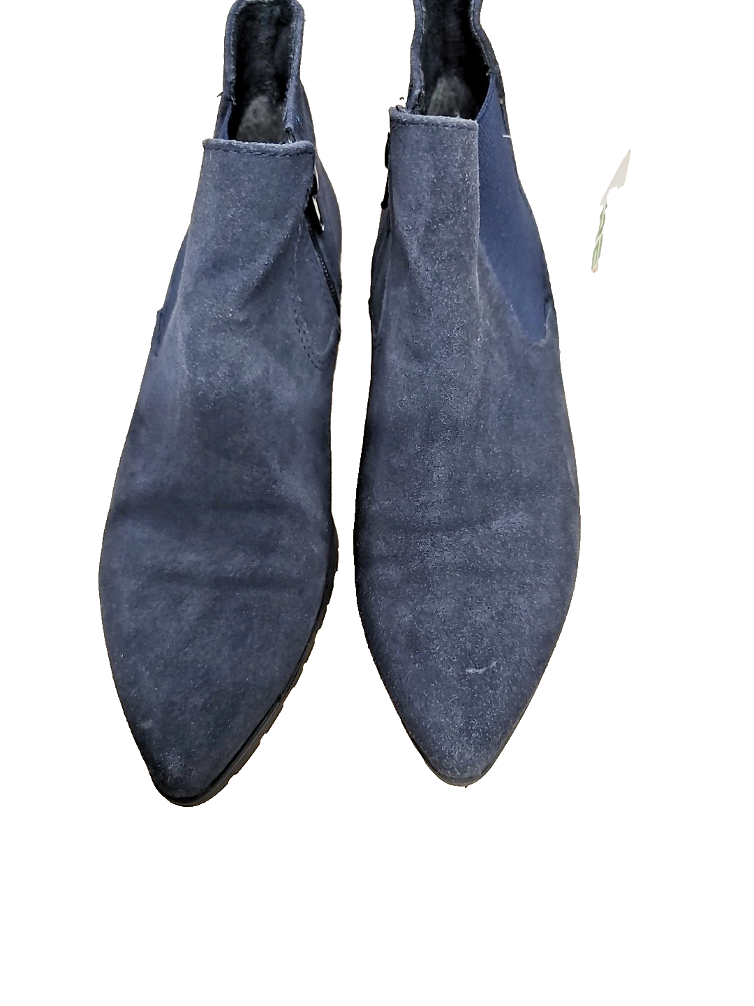 ES 74 Wildleder Halbschuhe Blau Gr37 Tamaris Echt Leder0